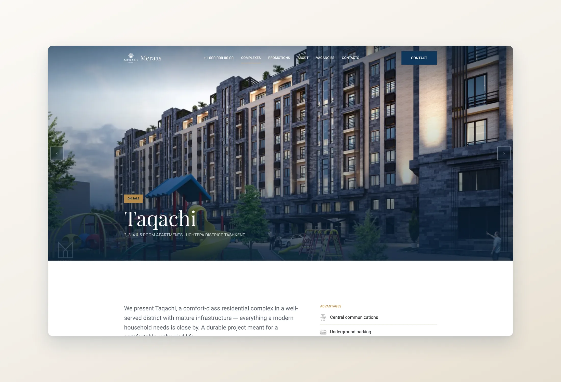 En projektsida: Taqachi
