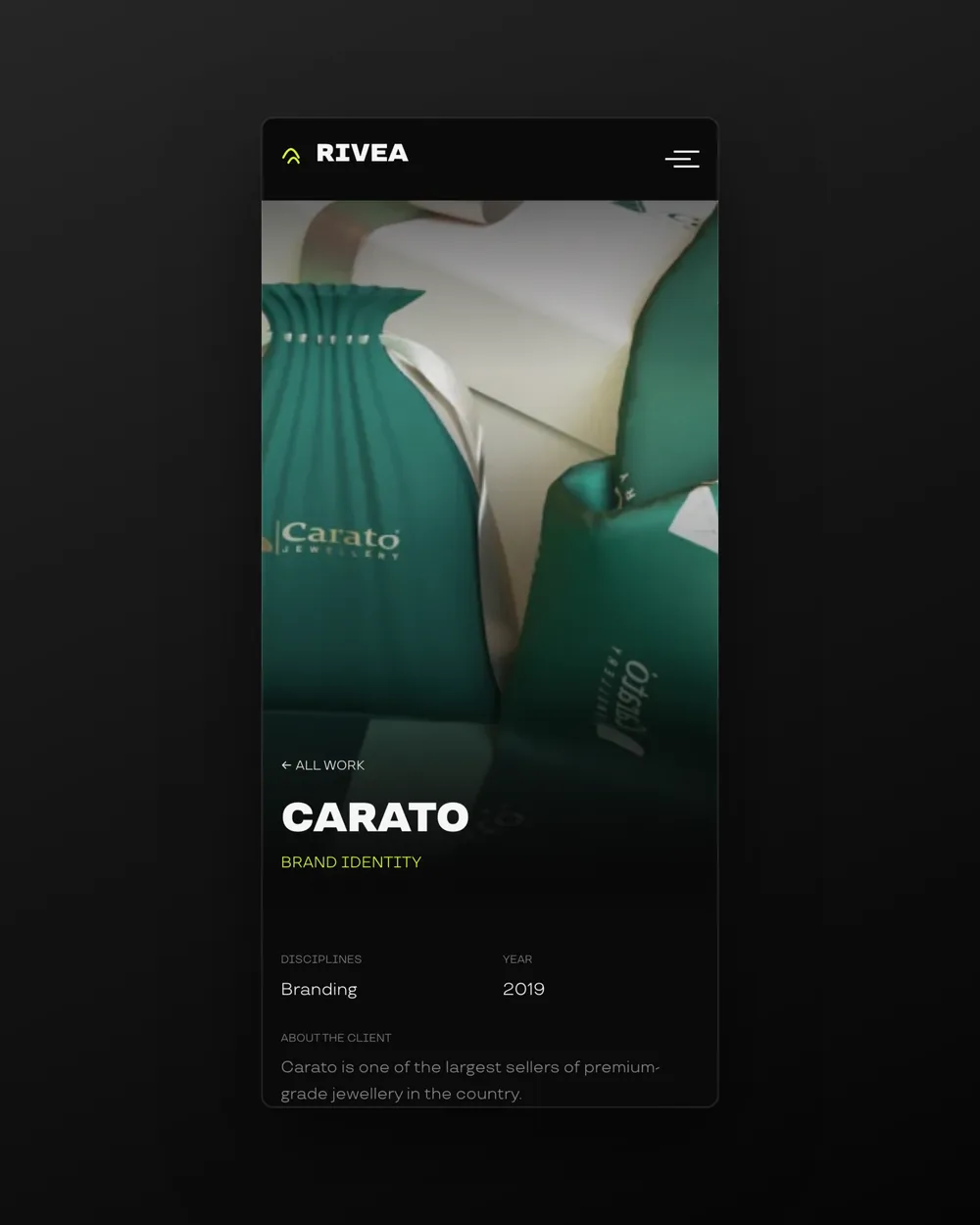 Ett projekt i mobilen: Carato