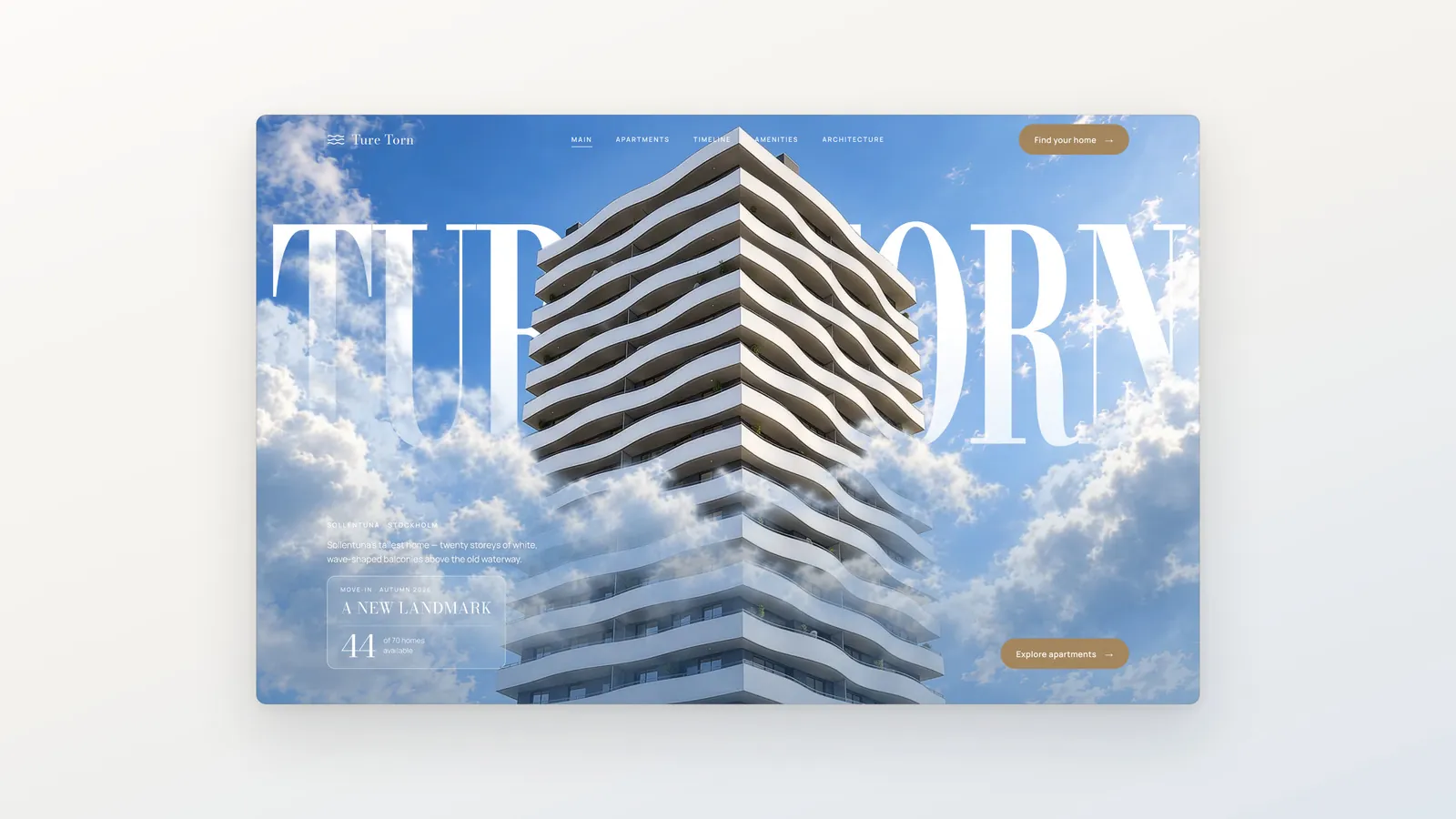 Ture Torn — Built out of curiosity, with AI, in four weeks.